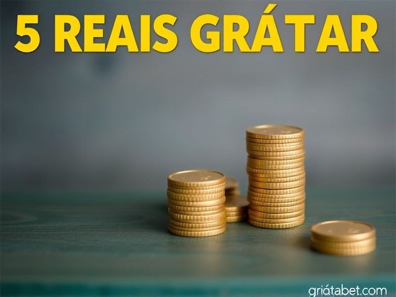 5 reais grátis para apostar