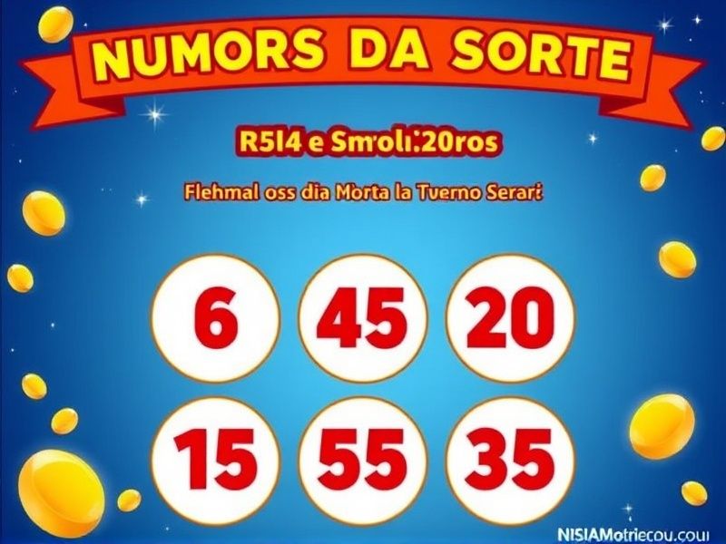 6 numeros da sorte mega sena