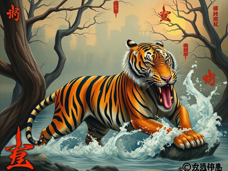 A Força da Fortuna do Tigre na Cultura Oriental