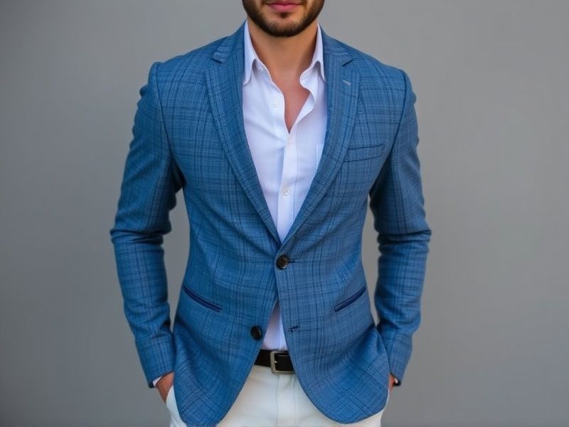 blazer azul marinho masculino