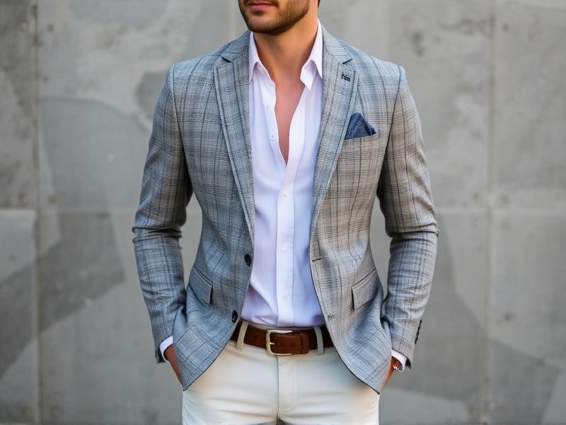 blazer casual masculino