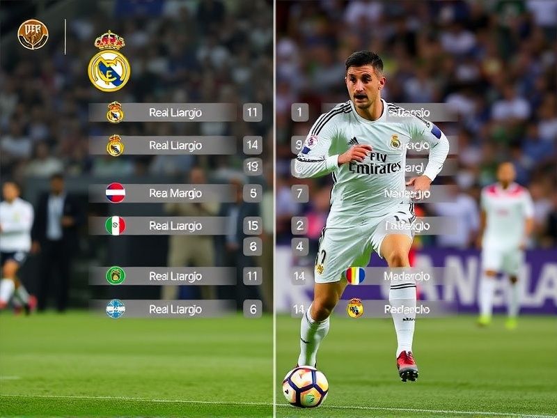 classificações dos jogadores de real madrid x betis