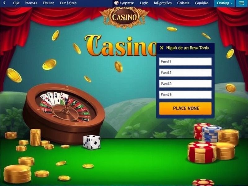 criar site de cassino online grátis