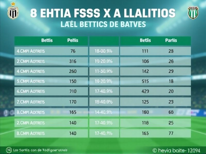 estatísticas de betis x alavés