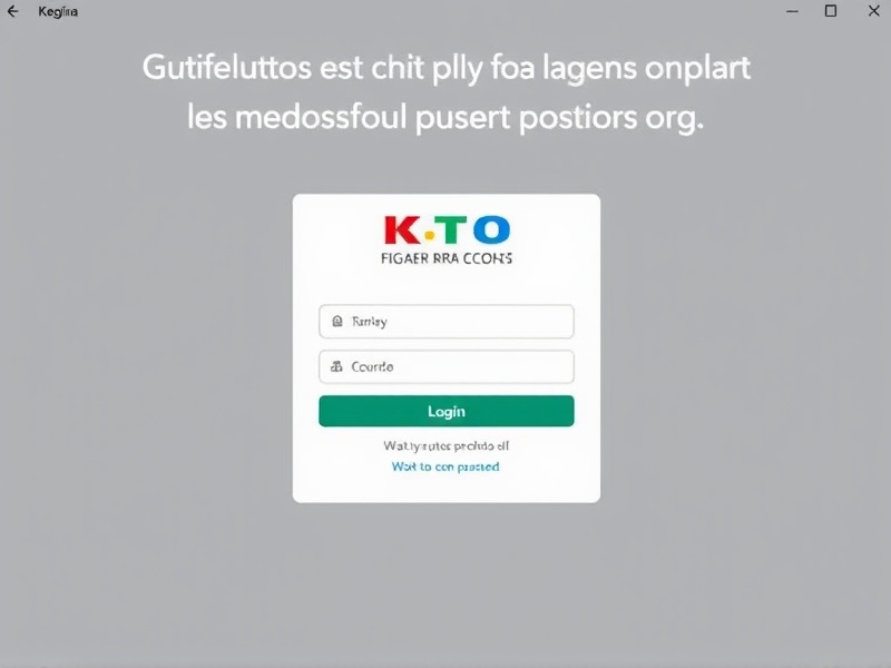 Guia Rápido: KTO Login e Como Entrar na Minha Conta em Poucos Passos