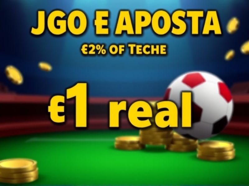 jogo de aposta com deposito de 1 real