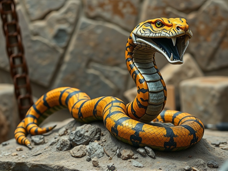 Kentañ 777 Tiger Robot Snake: Ar C'hortozet Ha-Bennadur