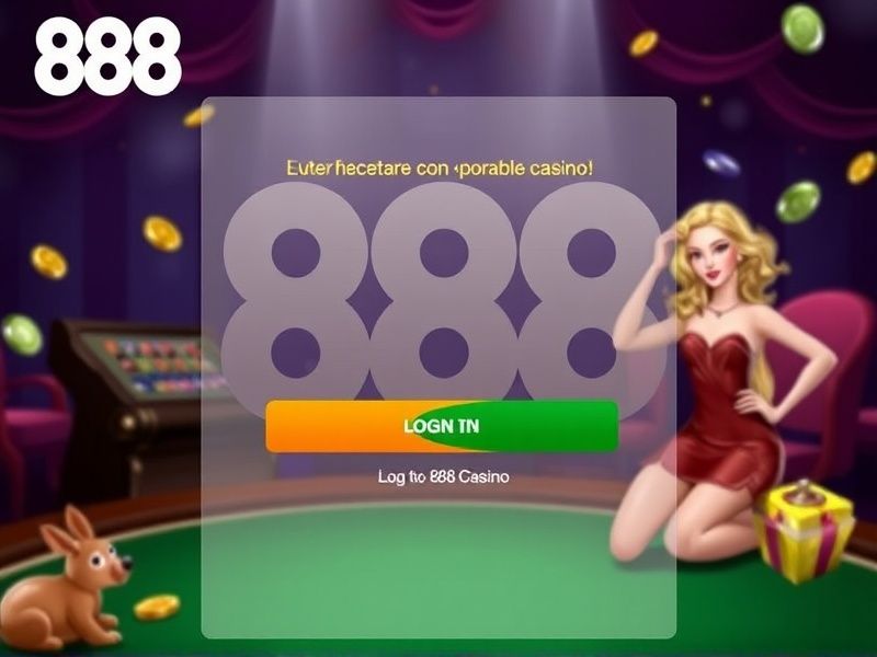 login to 888 casino