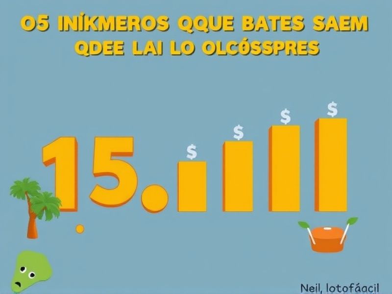 os 15 números que mais saem na lotofácil