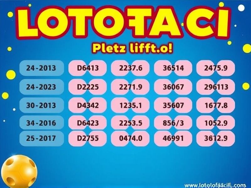 os dez últimos sorteios da lotofácil