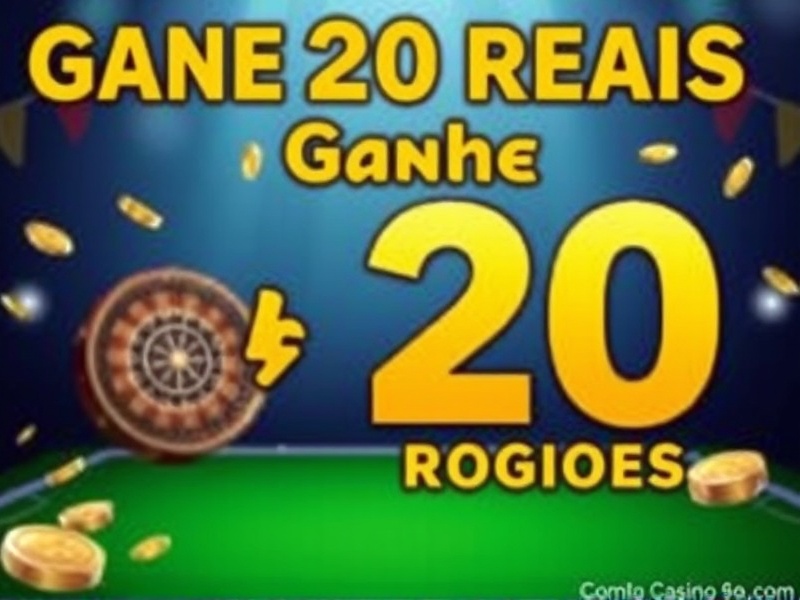 Promoção Ganhe 20 Reais para Apostar em Cassinos: Como Participar?