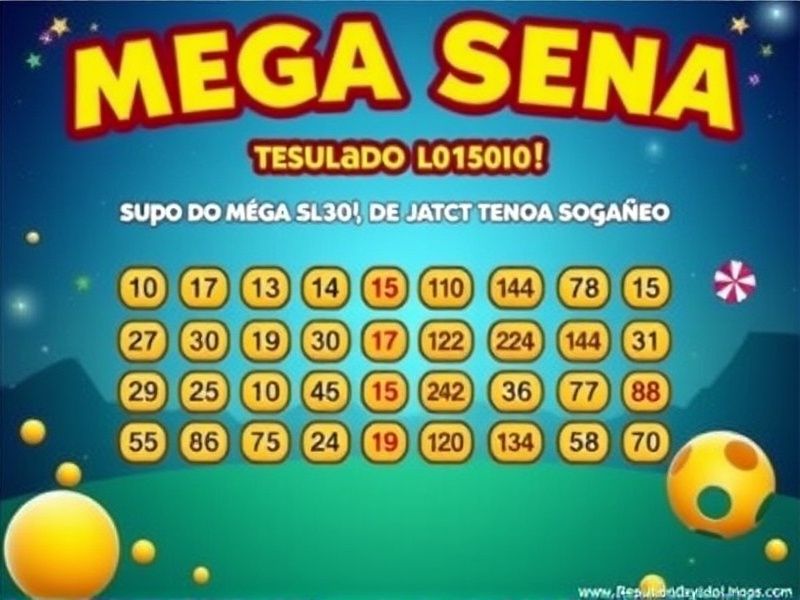 resultado da mega sena sorteio