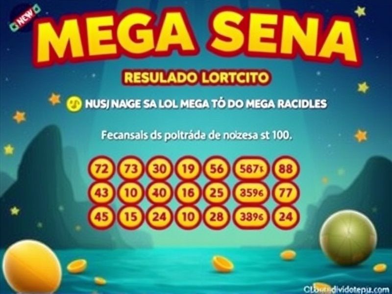 resultado sorteio da mega sena