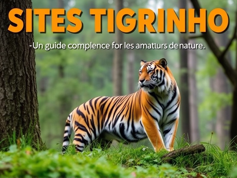 Sites Tigrinho: Un Guide Complet pour les Amateurs de Nature