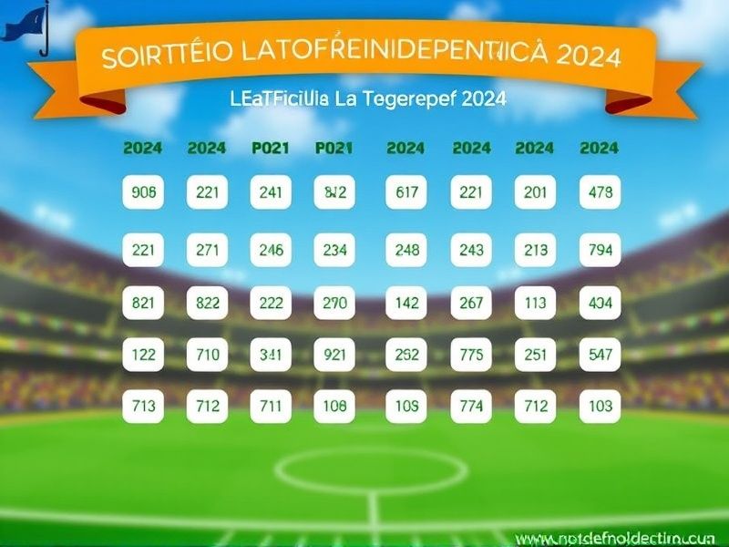 sorteio da lotofácil da independência 2024