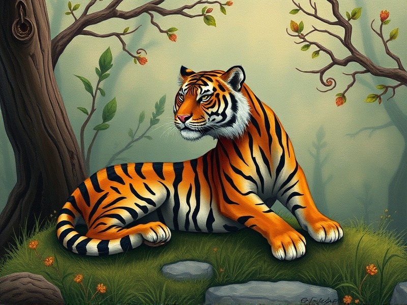 Tigrinho: Kentañ dre tigrou en eilad