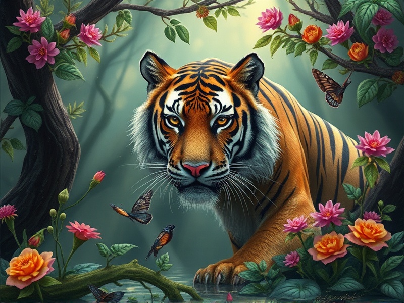 Tigrinho Original e a Floresta Mágica