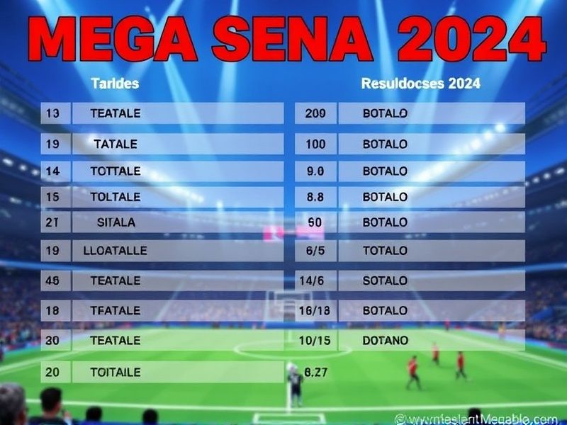 todos os resultados da mega-sena 2024