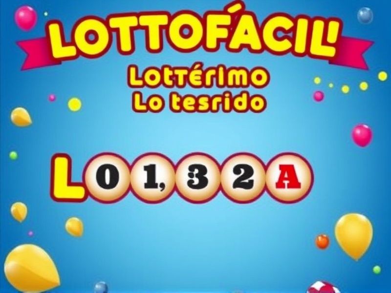 último sorteio da lotofácil